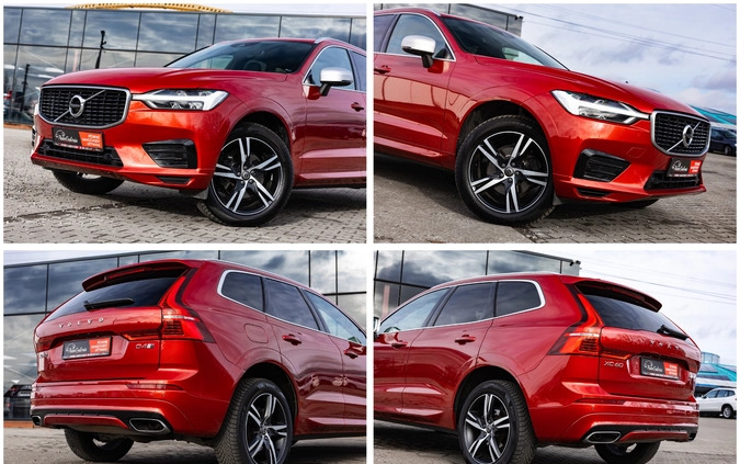 Volvo XC 60 cena 125900 przebieg: 133628, rok produkcji 2018 z Recz małe 781